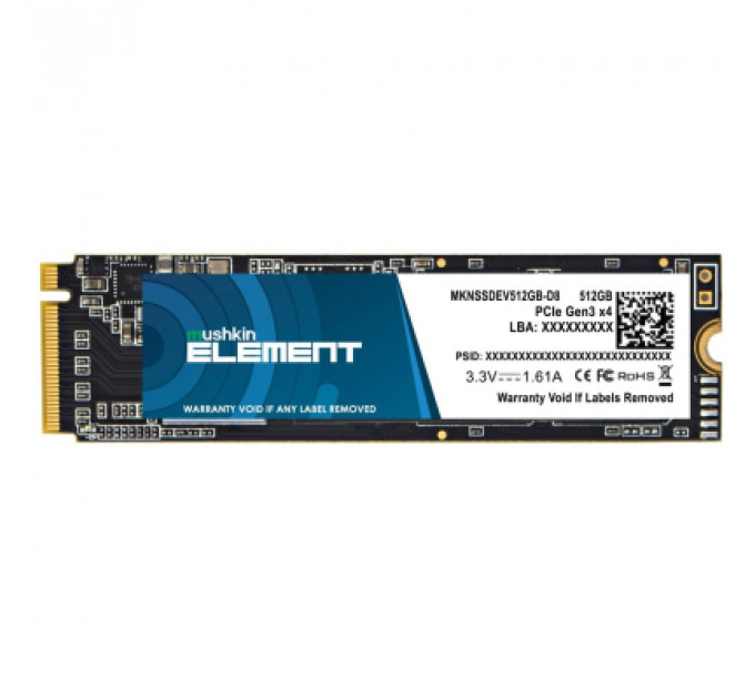 Накопичувач SSD M.2 2280 512GB Mushkin (MKNSSDEV512GB-D8)