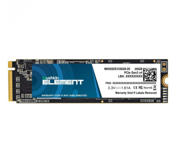 Накопичувач SSD M.2 2280 256GB Mushkin (MKNSSDEV256GB-D8)