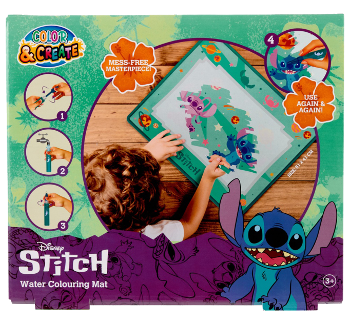 Disney Килимок для малювання водою Disney STITCH (ST24359)