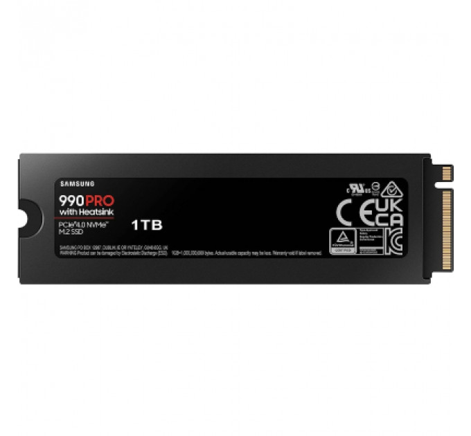 Накопичувач SSD M.2 2280 1TB 990 PRO with Heatsink Samsung (MZ-V9P1T0GW)