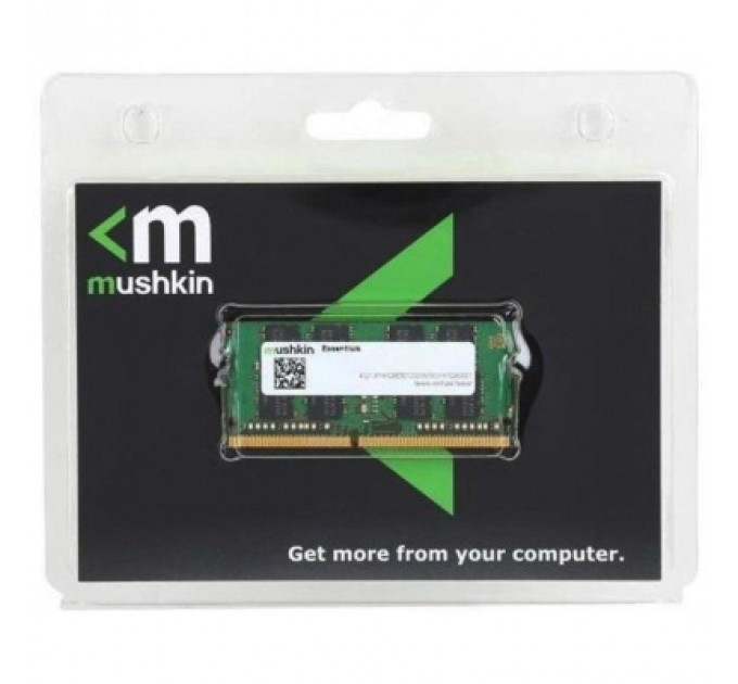 Модуль пам'яті для ноутбука SoDIMM DDR4 16GB 3200 MHz Essentials Mushkin (MES4S320NF16G)