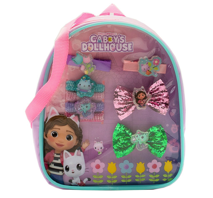 Gabby's Dollhouse Рюкзачок з аксесуарами для волосся Disney GABBY'S DOLLHOUSE (GD22533)