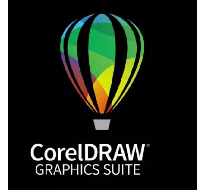 ПЗ для мультимедіа Corel CorelDRAW Graphics Suite 365-Day Subscription EN/PL/CZ/TR Windows/Mac (ESDCDGSSUB1YROW)