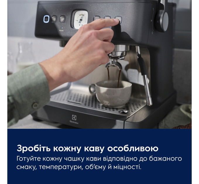 Electrolux Кавоварка еспресо Electrolux E8EC1-8BP