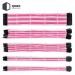 Qube Кабель Qube для блока питания QUBE 1*24P MB, 2*4+4P CPU,2*6+2P VGA Whi (QBWSET24P2x8P2x8PWP)