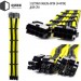 Qube Кабель Qube для блока питания QUBE 1*24P MB, 2*4+4P CPU,2*6+2P VGA Bla (QBWSET24P2x8P2x8PBY)
