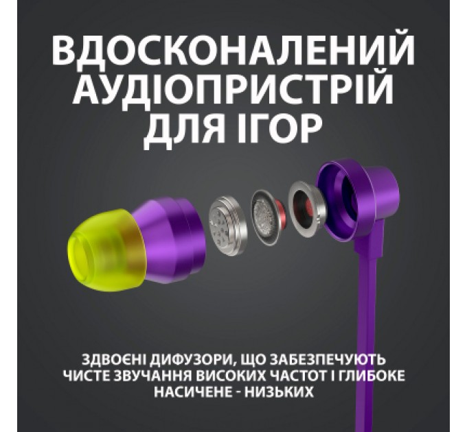 Навушники Logitech G333 Purple (981-000936)