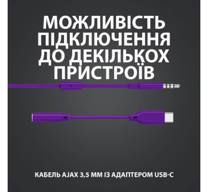 Навушники Logitech G333 Purple (981-000936)