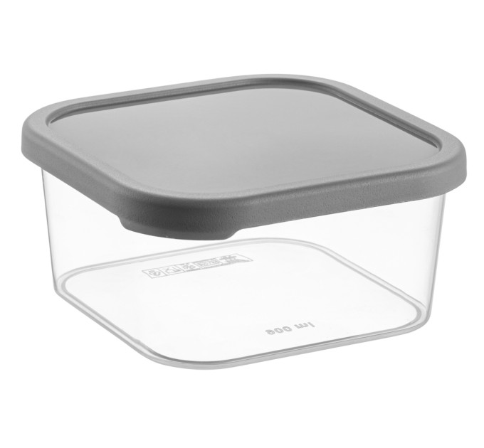 Idea Home Контейнер Idea Home 00812 Quick Box Gray 0.9 л (00812 Gray)