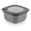 Idea Home Контейнер Idea Home 00681 Line Box Gray 0.6 л (00681 Gray)
