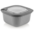 Idea Home Контейнер Idea Home 00683 Line Box Gray 1.8 л (00683 Gray)
