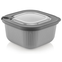 Контейнер Idea Home 00683 Line Box Gray 1.8 л (00683 Gray)