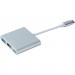 Dynamode Перехідник Dynamode Dynamode USB3.1 Type-C to 1хHDMI, 1хUSB 3.0, 1хUSB Type-C Fe (Multiport USB 3.1 Type-C to HDMI)
