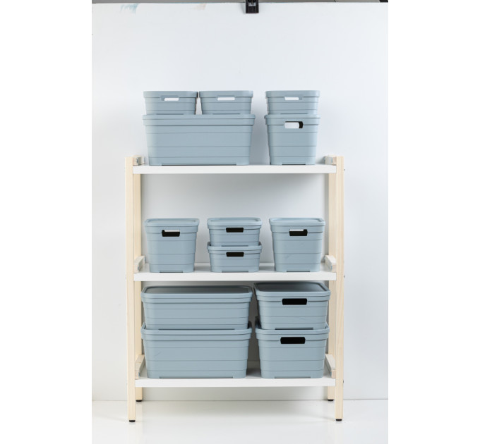 Idea Home Кошик Idea Home 00643 Pyramid Blue 10.8 л (00643 Blue)