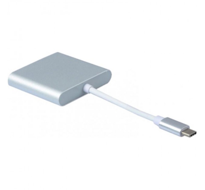 Dynamode Перехідник Dynamode Dynamode USB3.1 Type-C to 1хHDMI, 1хUSB 3.0, 1хUSB Type-C Fe (Multiport USB 3.1 Type-C to HDMI)