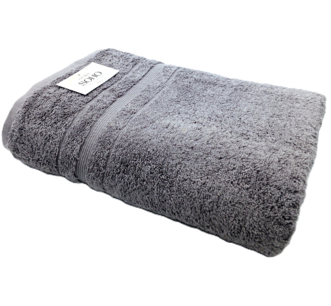 SOHO Рушник банний Soho 30х50 см 100% бавовна Fox Gray