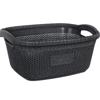 Кошик для білизни VIOLET HOUSE 1003 Віолетта ANTHRACITE 28 л