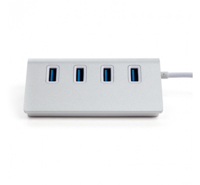 Концентратор Vinga Type-C to 4*USB3.0 1.0m cable aluminium (VCPHCU304)