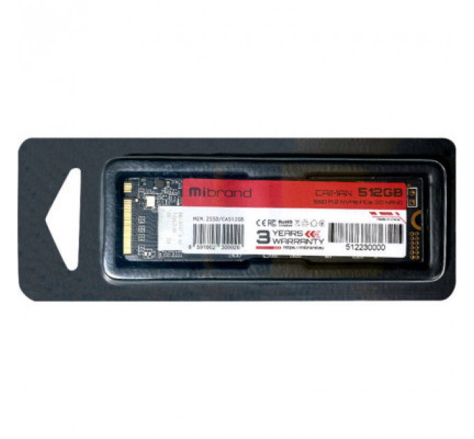 Накопичувач SSD M.2 2280 512GB Mibrand (MIM.2SSD/CA512GB)