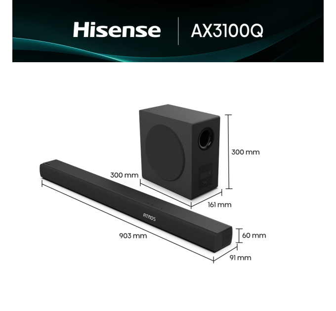 Hisense Саундбар Hisense AX3100Q