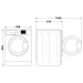 Whirlpool Сушильний автомат Whirlpool WP B9X WBS UA