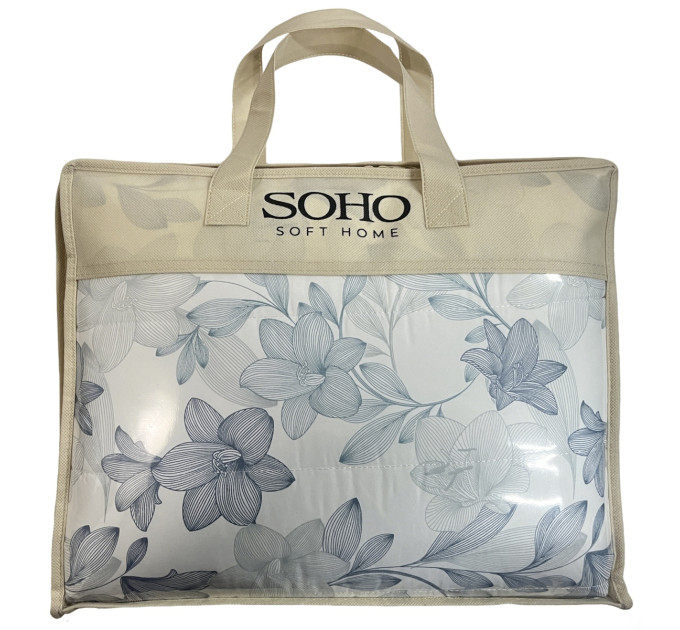 SOHO Комплект постільної білизни з легкою ковдрою Soho Євро 200х220 см Light flower