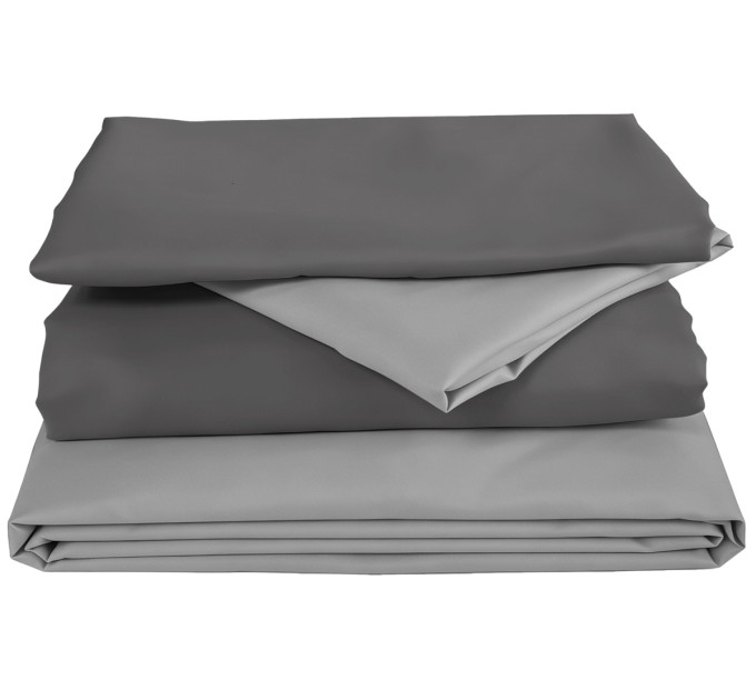 SOHO Комплект постільної білизни Soho Євро 200х220 см Light gray/Dark gray
