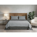 SOHO Комплект постільної білизни Soho Євро 200х220 см Light gray/Dark gray