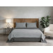 SOHO Комплект постільної білизни Soho Євро 200х220 см Light gray/Dark gray