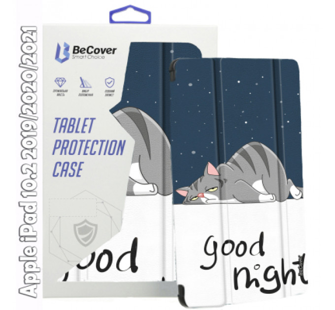 Чохол до планшета BeCover Smart Case Apple iPad 10.2 2019/2020/2021 Good Night (709201)