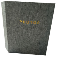 Фотоальбом UFO 10x15x200 PP-46200 Classic Gray
