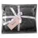 SOHO Набір рушників Soho 50х90+70х140 см Leaves Dark Gray