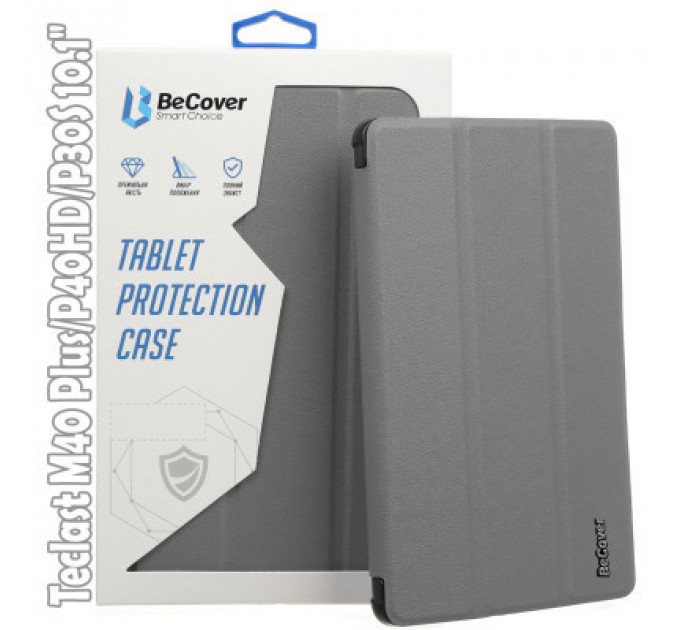 Чохол до планшета BeCover Smart Case Teclast M40 Plus/P40HD/P30S 10.1" Gray (709543)