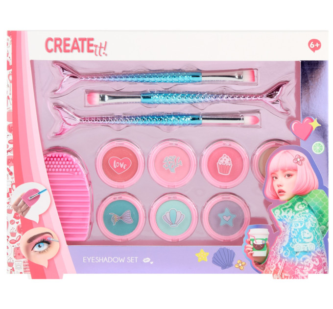 Create it! Набір тіней для повік Create IT! з пензликами