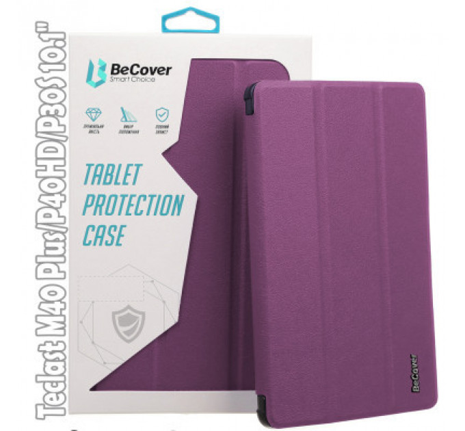 Чохол до планшета BeCover Smart Case Teclast M40 Plus/P40HD/P30S 10.1" Purple (709547)