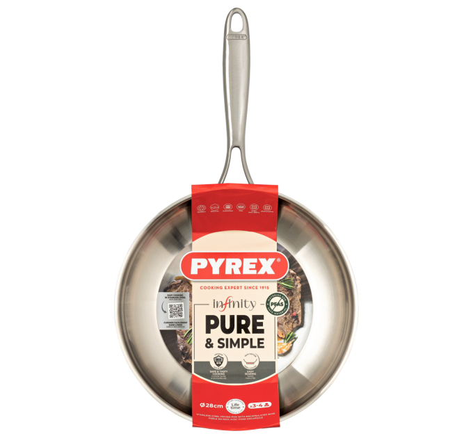 Pyrex Сковорода Pyrex Infinity, 28 см