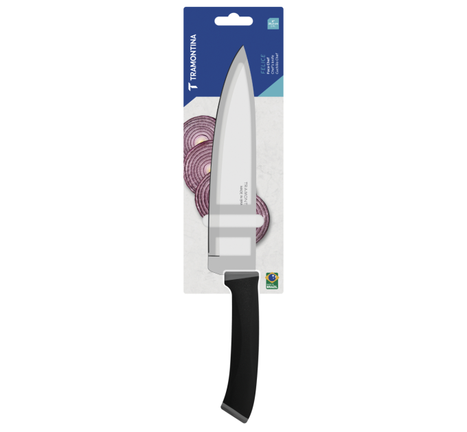 Tramontina Ніж Chef Tramontina Felice black, 203 мм