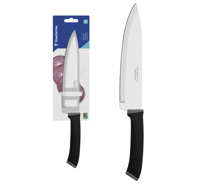 Tramontina Ніж Chef Tramontina Felice black, 203 мм