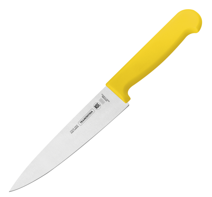 Tramontina Ніж для м'яса Tramontina Profissional Master yellow, 154 мм