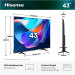 Hisense LED-телевізор Hisense 43A6S