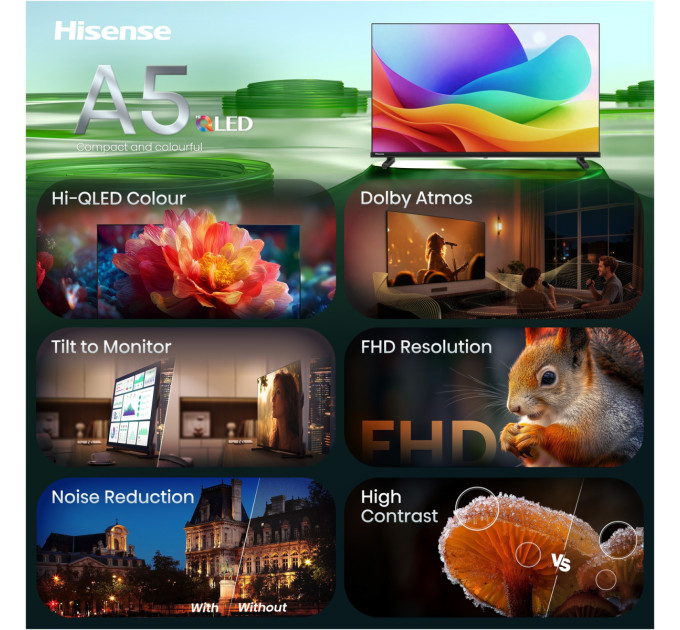 Hisense LED-телевізор Hisense 40A5S
