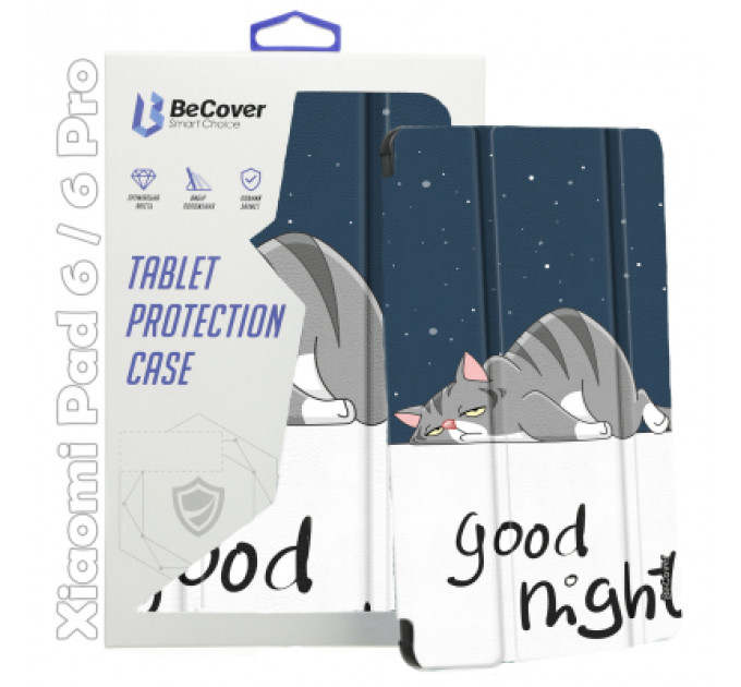 Чохол до планшета BeCover Smart Case Xiaomi Mi Pad 6 / 6 Pro 11" Good Night (709498)