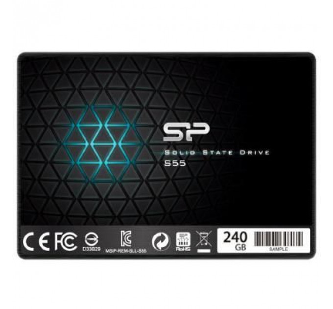 Накопичувач SSD 2.5" 240GB Silicon Power (SP240GBSS3S55S25)