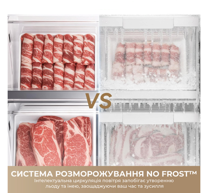 Dreame Холодильник Dreame MegaPro 201cm D class-inox