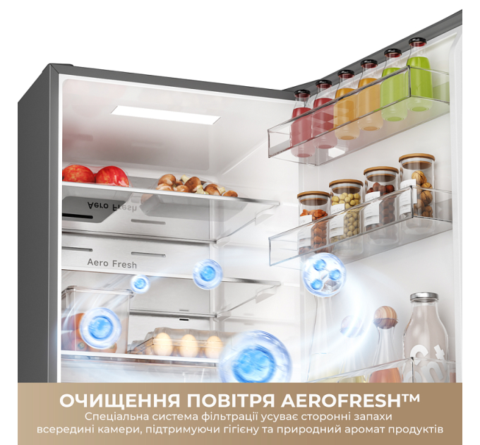 Dreame Холодильник Dreame MegaPro 201cm D class-Beige