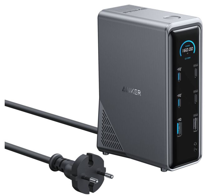 Anker Док-станція Anker Prime Charging Docking Station 14-in-1 Black