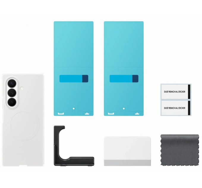 Samsung Чохол Samsung Fold 8 Ultra Silicone Magnet Case EF-EF976CWEGUA White