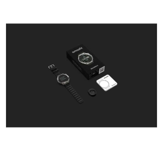 Amazfit Смарт-годинник Amazfit Balance 3 W2566AP1N Стальний (1208789)