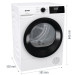 Gorenje Сушильна машина Gorenje DHNE82/UA (DHLE802U)