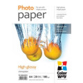 Фотопапір ColorWay глянцевий 180г/м, A4 PG180-20 карт.уп.